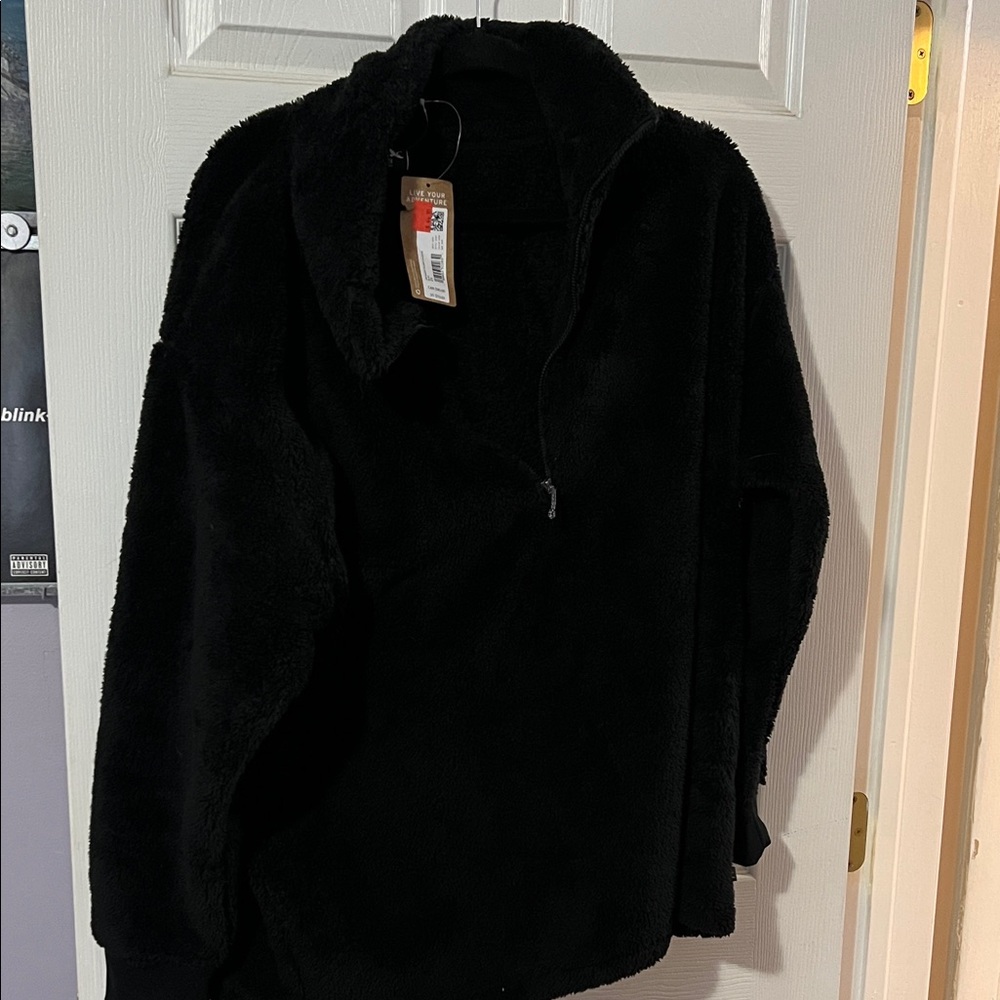 Eddie Bauer Black 3/4 Zip Women's Jacket